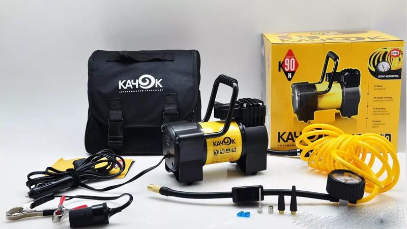 Компрессор автомобильный КАЧОК К90N купить в интернет-магазине «Мир Чехлов»