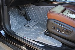 Инфинити QX-56  3D кожа Серый, цвет Серый